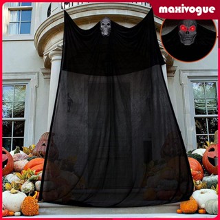 [Maxivogue] ป้ายธงแบนเนอร์ น้ําหนักเบา ทนทาน สําหรับตกแต่งปาร์ตี้ฮาโลวีน ในร่ม กลางแจ้ง