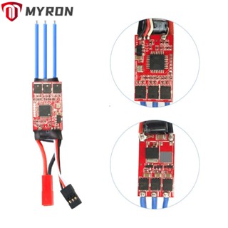 Myron รีโมตควบคุมความเร็วไฟฟ้า ไร้แปรง ESC ปลั๊ก JR 2S 18A สําหรับรถบังคับ Kyosho Tamiya Wltoys K989 1/24 1/28 mini Z mini Q