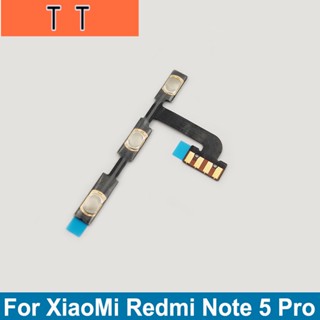  สายแพปุ่มเปิด ปิดเสียง พร้อมกาว แบบเปลี่ยน สําหรับ XiaoMi Redmi Note 5 Pro