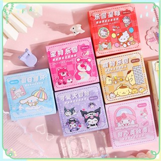 Sanrio สติกเกอร์ PVC กันน้ํา ลายสัตว์เลี้ยง 100 ชิ้น