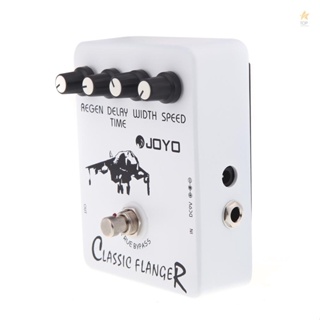 JOYO Classic Flanger Guitar Effect Pedal with True Bypass - Enhance Your Guitar Sound for Any Performance