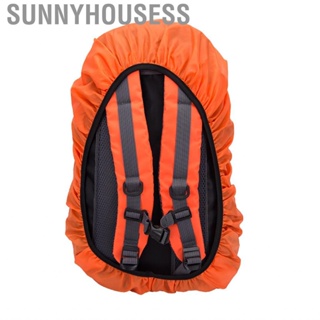 Sunnyhousess Outdoor Hiking Bag Rain Cover  Oxford Cloth Backpack Tear Proof Lightweight Orange Dirt Resistant for Camping