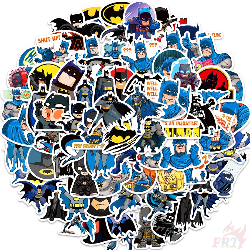 100 ชิ้น / ชุด สติกเกอร์แบทแมน สติกเกอร์แฟชั่น กันน้ํา ลาย Doodle DIY
