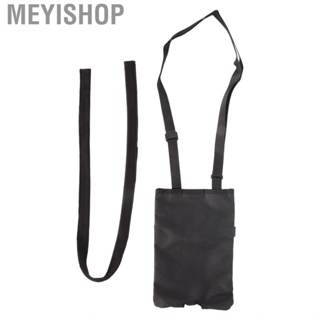 Meyishop Catheter Bag Covers Holder Stable Fixing Urine Drainage Strap Length Adjust Sturdy Nylon Black  for Car