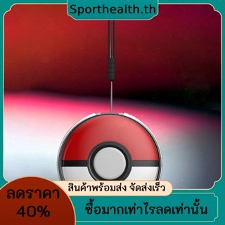 เคสแข็ง แบบใส พร้อมสายคล้องมือ ประดับคริสตัล กันกระแทก สําหรับ Pokemon Go Plus+