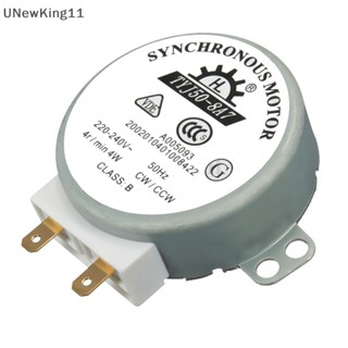 Unewking CW/CCW มอเตอร์ซิงโครนัส หมุนได้ สําหรับไมโครเวฟ TYJ50-8A7D Shaft 4RPM th