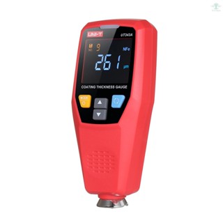 UNI-T Dual Purpose Paint Coating Thickness Gauge for Ferrous Substrate / Non-Ferrous Substrate Measurement Handheld Digital Coatings Thickness Tester 0～1750μm Automobile Electroplating Paint Film Thickness Gauge Automatic Car Paint Tester