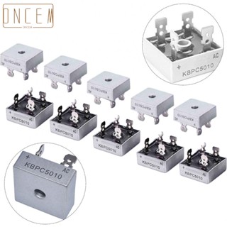 【ONCEMOREAGAIN】10Pcs Metal Case Single Phases Diode Bridge with Glass Passivated Chip