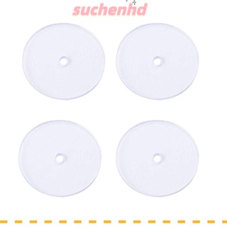 Suchenhd แผ่นปิดต่างหู แบบพลาสติก ใช้ซ้ําได้ 10 มม. 100 ชิ้น