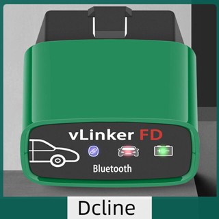 [Dcline.th] Vlinker FD+ เครื่องมือวิเคราะห์อัตโนมัติ Foescan บลูทูธ 4.0 V2.2 สําหรับ Ford