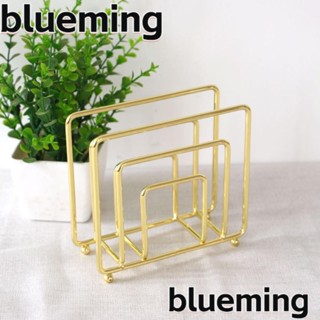 Blueming2 เครื่องจ่ายกระดาษทิชชู่ แบบตั้งโต๊ะ ทรงสี่เหลี่ยม สีทอง ขนาด 5.4 X 2.16 X 5 นิ้ว