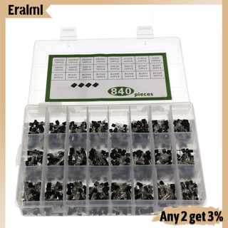 Eralml ชุดไตรโอด ทรานซิสเตอร์โลหะ To-92 24value X 35 ชิ้น 840 ชิ้น