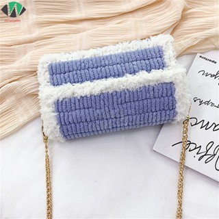กระเป๋าสะพายไหล่ แฮนด์เมด ทนทาน ดูแลรักษาง่าย DIY