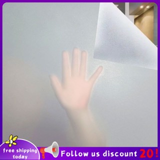 Se7ven ✨Frosted glass film transparent opaque peep-proof blackout door and window stickers bathroom privacy anti-glare window stickers bathroom electrostatic waterproof stickers