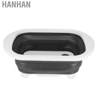 Hanhan Multifunction 2‑in‑1 Collapsible Cutting Board Drain  Container Kitchen Ac