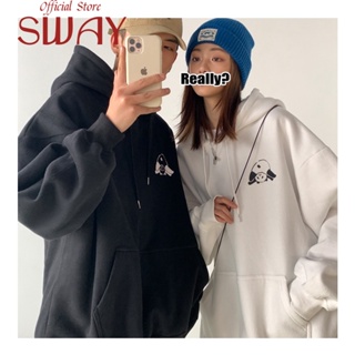 SWAY เสื้อกันหนาว เสื้อฮู้ด trendy ทันสมัย Popular cozy WWY2390ALC37Z230911