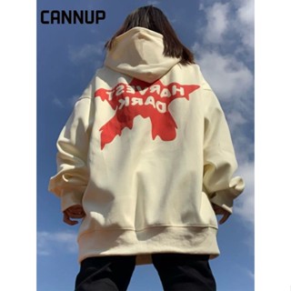 Cannup เสื้อกันหนาว เสื้อฮู้ด INS ตัวเหมือนคนชั้นสูง unique ดูสวยงาม WWY23909QT37Z230911