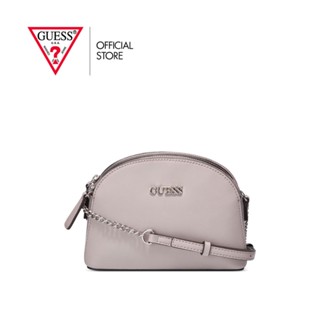 GUESS กระเป๋าสะพายผู้หญิง รุ่น LE872971 MCCLAIN MINI DOME CROSSBODY สีม่วง