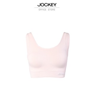 JOCKEY FOR HER เสื้อชั้นใน ผู้หญิง Seamless บรา บราไร้ตะเข็บ ไร้รอยต่อ ทรงครอปเก็บเต็มทรง สวมใส่สบายตลอดวัน รุ่น KH KARA