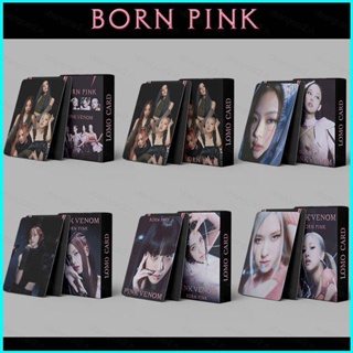 โฟโต้การ์ด การ์ตูน Blackpink Born PINK Lomo Cards World Tour Card B-PINK Lisa Jennie Jisoo K-pop Group ของขวัญ 53 ชิ้น ต่อชุด