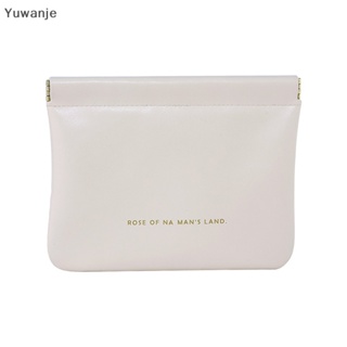 &lt;Yuwanje&gt; กระเป๋าใส่เหรียญ ผ้าอนามัย แบบพกพา ขนาดเล็ก ปิดในตัว ลดราคา