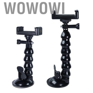 Wowowi Suction Cup Bracket Pressure Lock Flexible Strong Adsorption Windshield Mount for Car