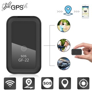 Gf-22 GPS Tracker Shock Alarm SOS อุปกรณ์ติดตาม สําหรับรถยนต์ รถจักรยานยนต์ ยานพาหนะ มินิ แม่เหล็ก GPS ระบุตําแหน่ง