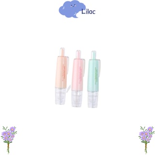 Lilacs เทปลบคําผิด สีขาว 6 ม.*5 มม. 3 ชิ้น สําหรับสํานักงาน 3 ชิ้น