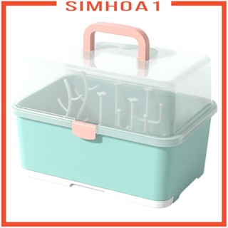 [Simhoa1] ชั้นวางขวดนม พร้อมถาดระบายน้ํา ถอดออกได้ สําหรับตู้ ห้องครัว