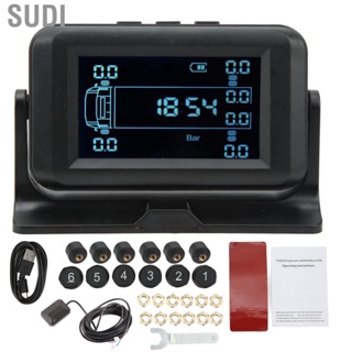 Sudi Tire Pressure Monitoring System  Universal IP67  Accurate Detection   for 12 Wheel Truck