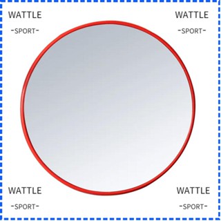 Wattle กระจกมองหลังอะคริลิค แบบนูน มุมกว้าง 12 นิ้ว สําหรับติดผนัง โรงรถ