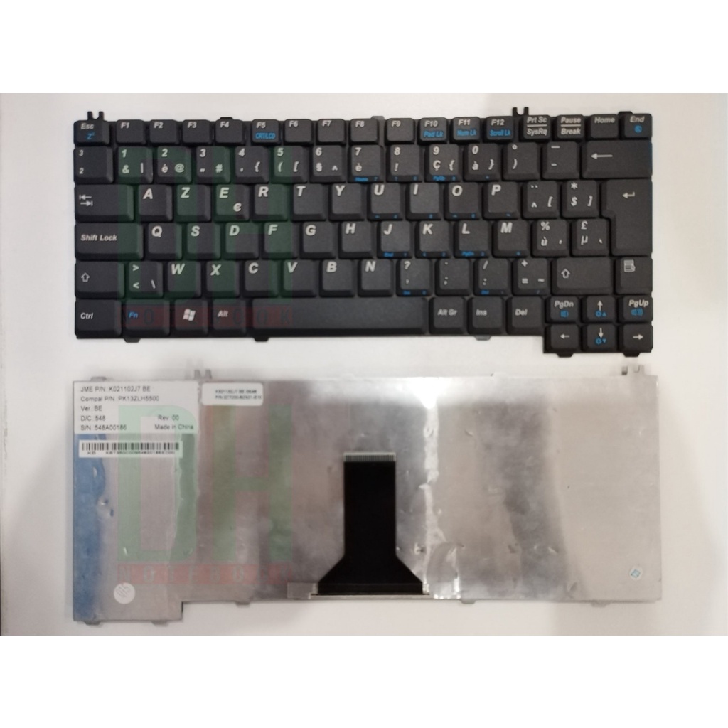 แป้นพิมพ์ คีย์บอร์ดโน๊ตบุ๊ค Acer TravelMate 290 Laptop Keyboard สำหรับ 290, 210, 291, 292, 293, 4050