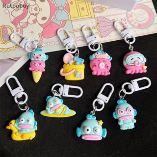 [Rut] พวงกุญแจ จี้ตุ๊กตาการ์ตูน Sanrio Hangyodon สําหรับห้อยกระเป๋าเป้สะพายหลัง