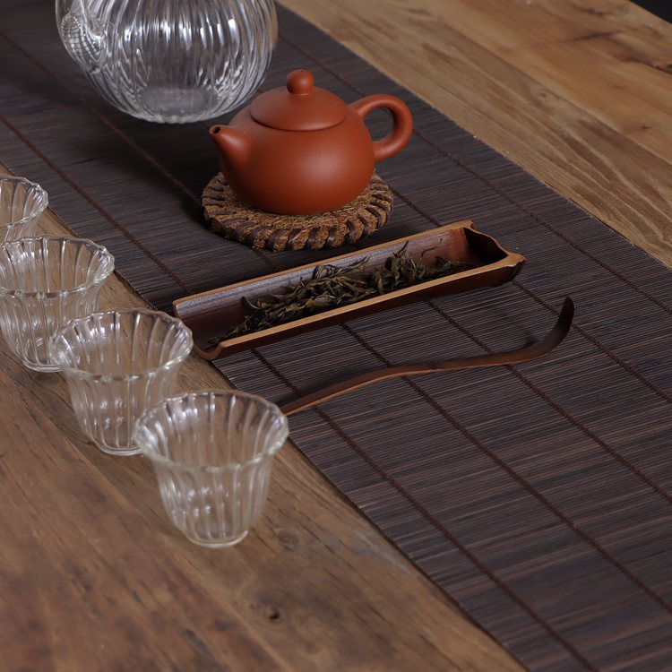 [Uayun] ชุดถ้วยชาไม้ไผ่ แฮนด์เมด สามชิ้น - รูปที่ 6