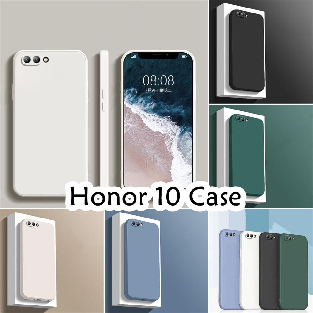 Yoshida Silicone Full Cover Case for Honor 10 Classic Sense of premium Color Phone Case Cover