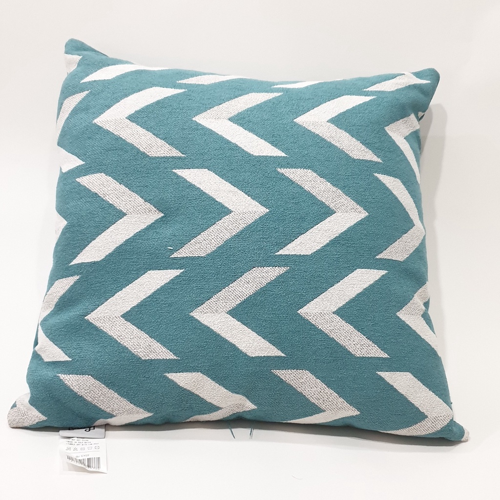 Tp COZY หมอนอิง ขนาด 43×43×8ซม. รุ่น CY22 สีฟ้า ( นุ่มสุดๆ )