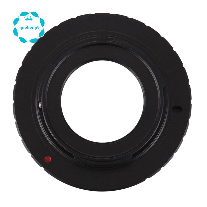 [quehenp9] แหวนอะแดปเตอร์เลนส์กล้อง C-Mount 16 มม. สีดํา สําหรับ Nikon 1 Mount J1 V1 J2 V2 J3 V3 J4 