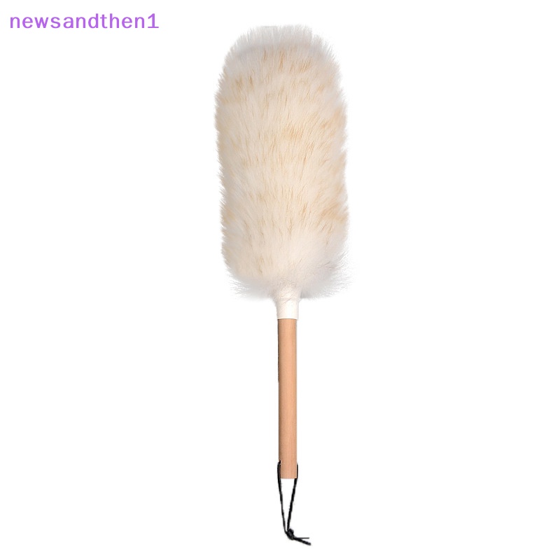 Newsandthen1 ไม้ปัดฝุ่น ขนสัตว์ ทําความสะอาด ในครัวเรือน แปรงปัดฝุ่น ทําความสะอาดรถ กวาดฝุ่น บ้าน ใช้ประจําวัน ล้างทําความสะอาดได้ เครื่องมือบ้าน ดี