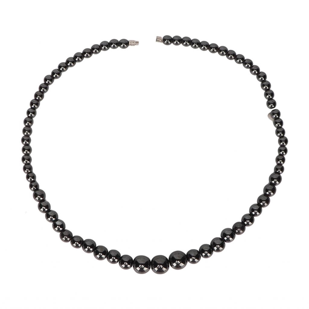 สร้อยคอ Terahertz Purify หินพลังงานบรรเทาความเครียด ปลอดภัย HR6