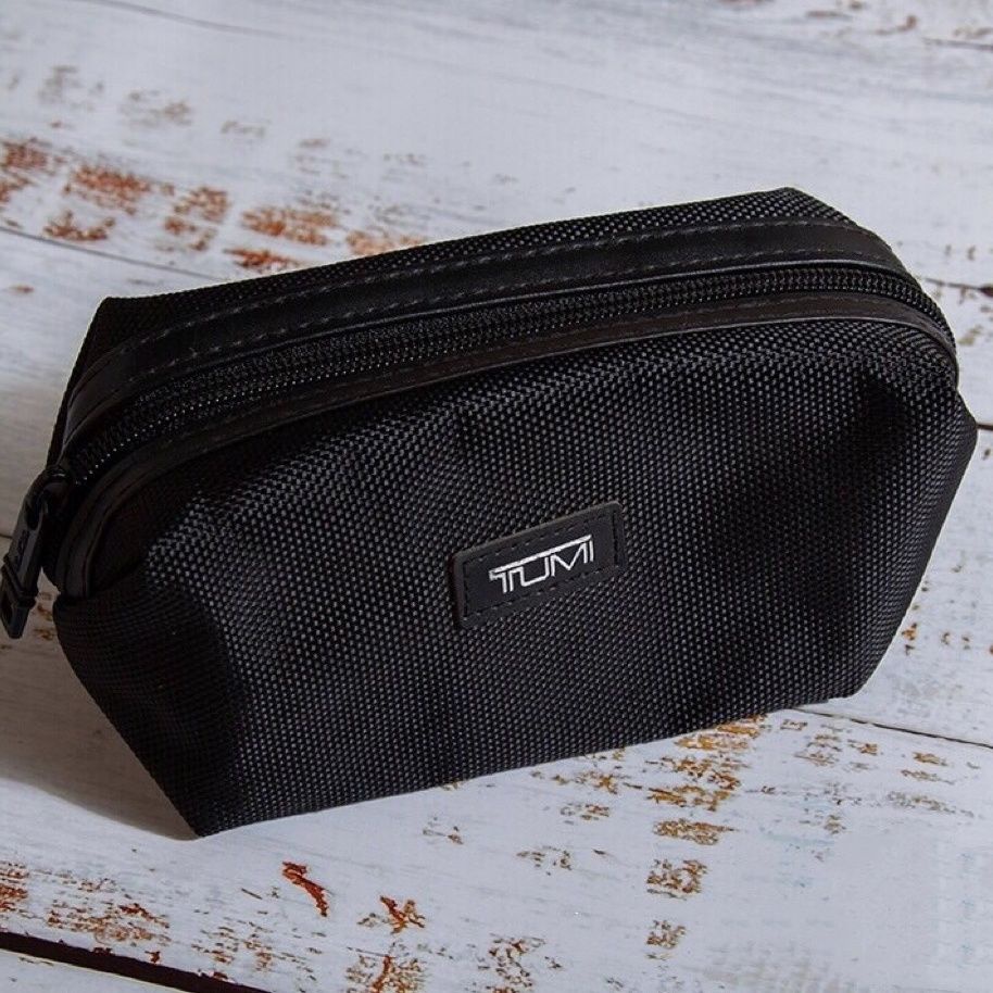 Tumi Delta Airlines กระเป๋าจัดเก็บสายไฟ สายชาร์จ อเนกประสงค์ สําหรับเดินทาง foldable bag travel