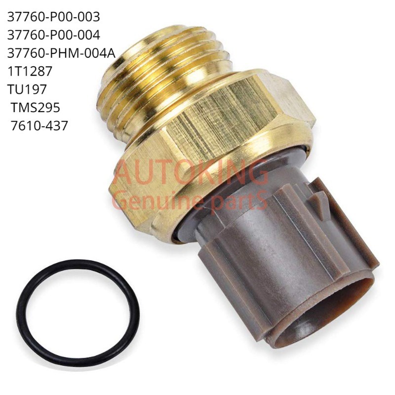เซนเซอร์สวิตช์พัดลมระบายความร้อนหม้อน้ํา สําหรับ Honda ACCORD CIVIC JAZZ LOGO SHUTTLE S2000 37760-P00-003