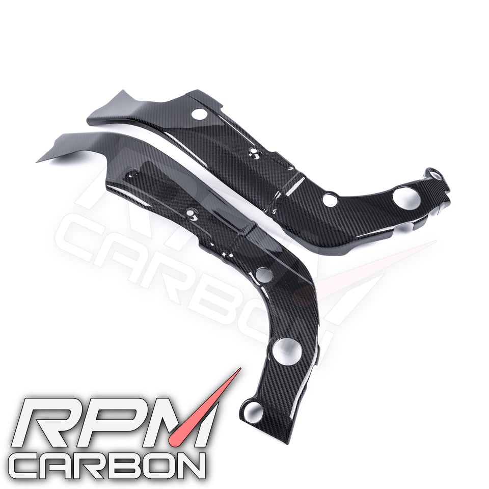 Yamaha R6 Carbon Fiber ครอบเฟรม คาร์บอน Frame Covers Protectors RPM Carbon