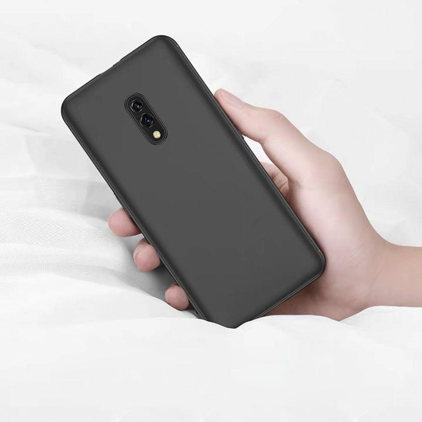 เคส Realme X / XT สำหรับเรียลมี ซิลิโคนสีดำ กันกระแทก นิ่ม TPU Case