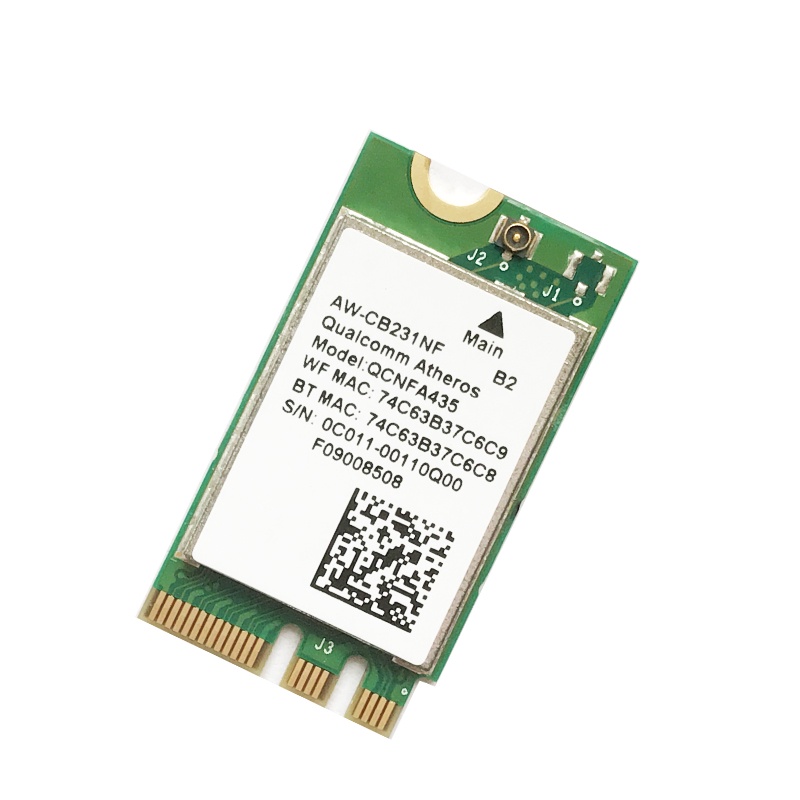Dual QCA9377 AW-CB231NF QCNFA435 Band AC433M การ์ดเครือข่ายไร้สาย + 4.0 บลูทูธ ttc +