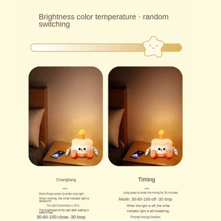 โคมไฟน่ารัก ตั้งโทรศัพท์ได้ โคมไฟกลางคืน รูปเค้กวันเกิดน่ารัก โคมไฟหัวเตียงลายการ์ตูนน่ารัก ของขวัญวันเกิด โคมไฟตั้งโต๊ะ