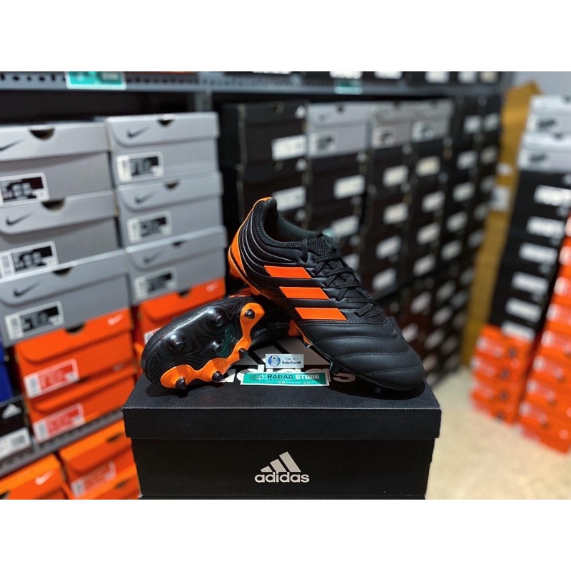 Adidas Copa 20.3 FG Black Orange รองเท้าฟุตบอล EH1498 Original BNIB