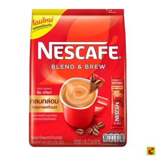 เนสกาแฟ เบลนด์ แอนด์ บรู ริช อโรมา กาแฟปรุงสำเร็จ 17 ก. แพ็ค 27