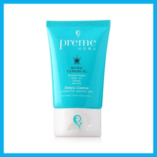 Preme Nobu Natural Cleansing Gel เจลล้างเครื่องสำอางสูตรอ่อนโยน.