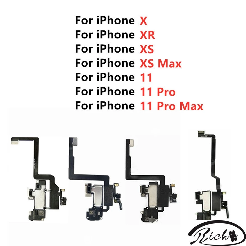 อะไหล่สายแพหูฟัง ลําโพง ขนาดเล็ก สําหรับ iPhone 11 12 Pro XS Max X XR