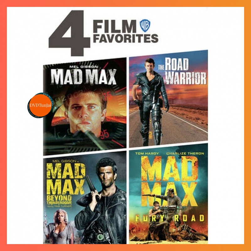 หนังแผ่น DVD Mad Max แมดแม็กซ์ ภาค 1-4 DVD Master เสียงไทย (เสียง ไทย/อังกฤษ ซับ ไทย/อังกฤษ) หนังใหม่ ดีวีดี